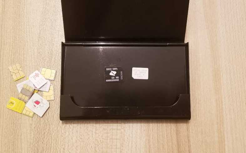 SIM cards from Boost and Optus, two of the providers I like in Australia